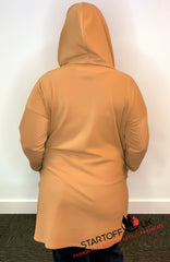 Suede feel Hoodie