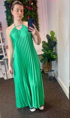 Riri Elegant Halter Neck Dress
