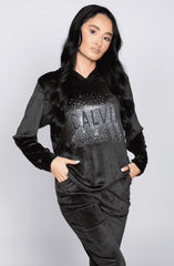 Women’s velvet tracksuit set