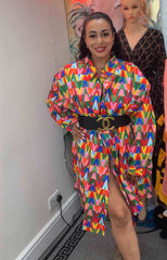 Katie Multi Colour Shirt Dress