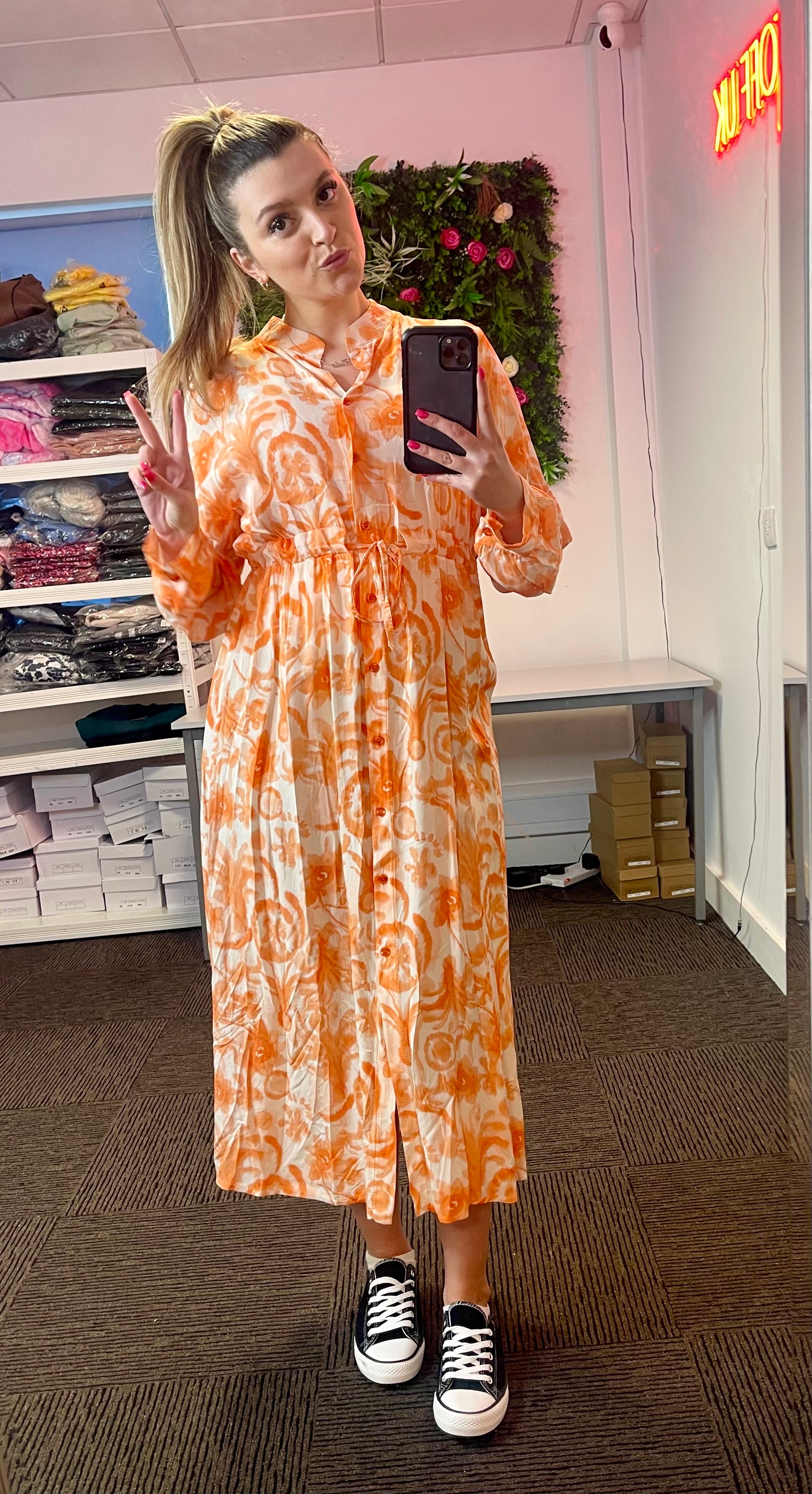 Hallie Maxi dress