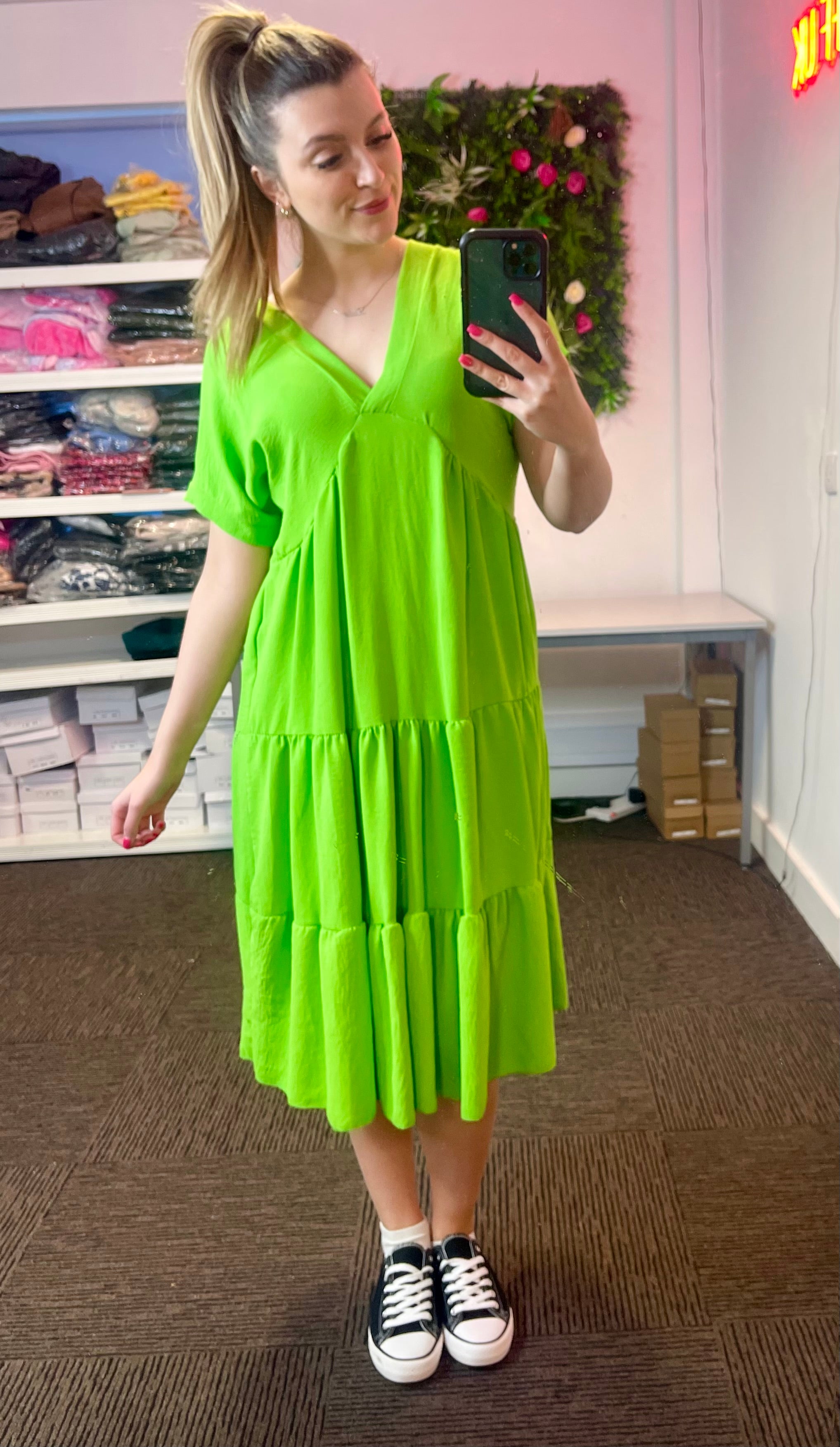 Women’s Tiered Smock Dress
