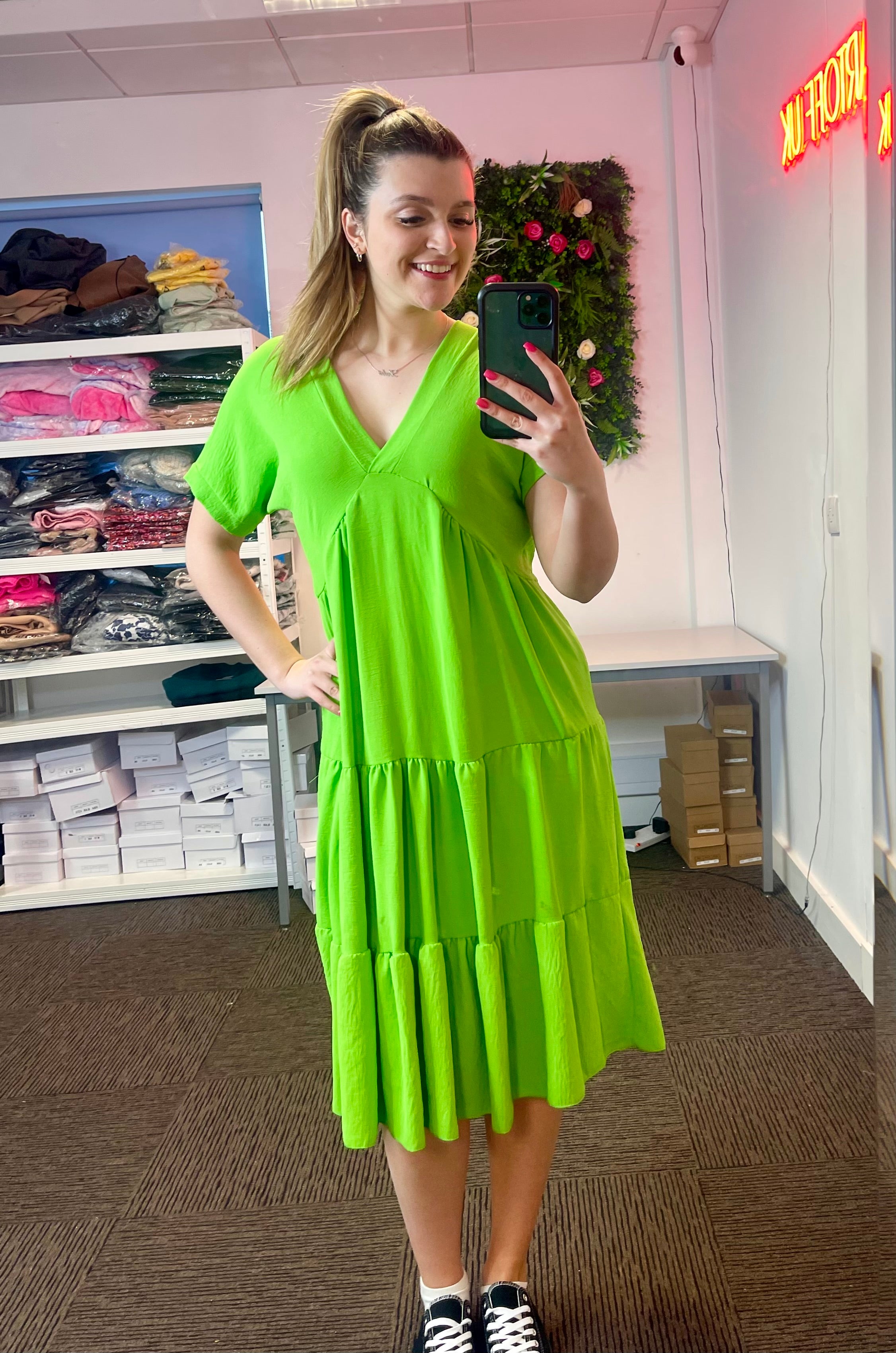 Women’s Tiered Smock Dress