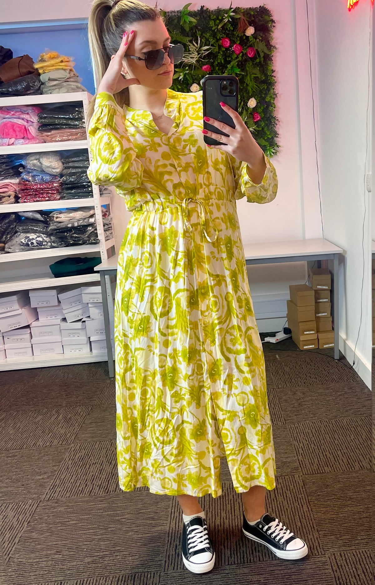 Hallie Maxi dress