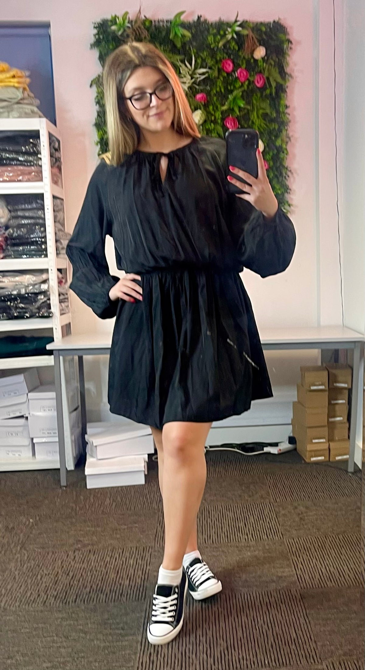 Evie Women's Long Sleeves dress