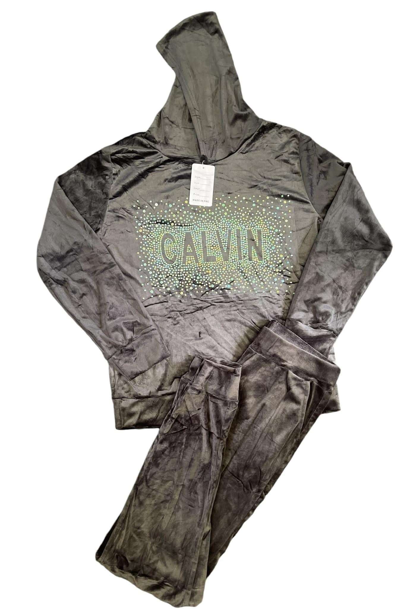 Women’s velvet tracksuit set
