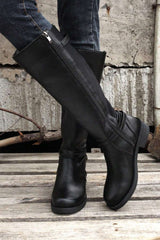 Chunky Knee High Boots