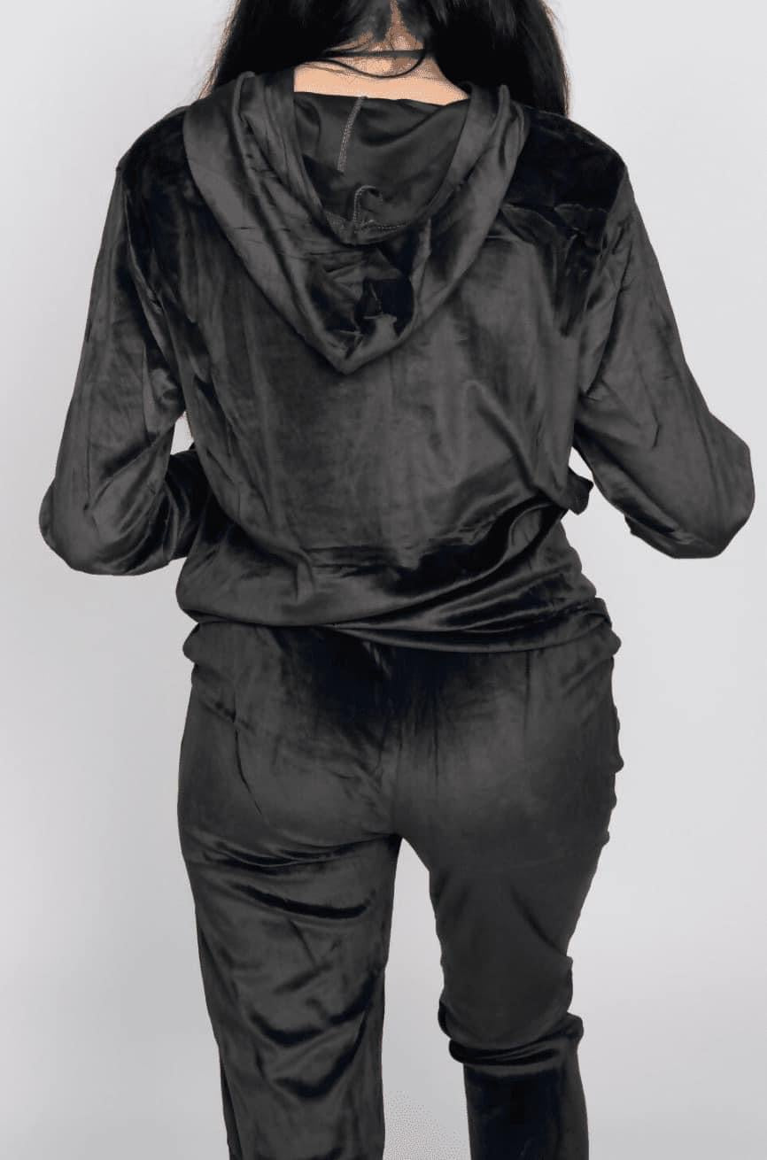 Women’s velvet tracksuit set