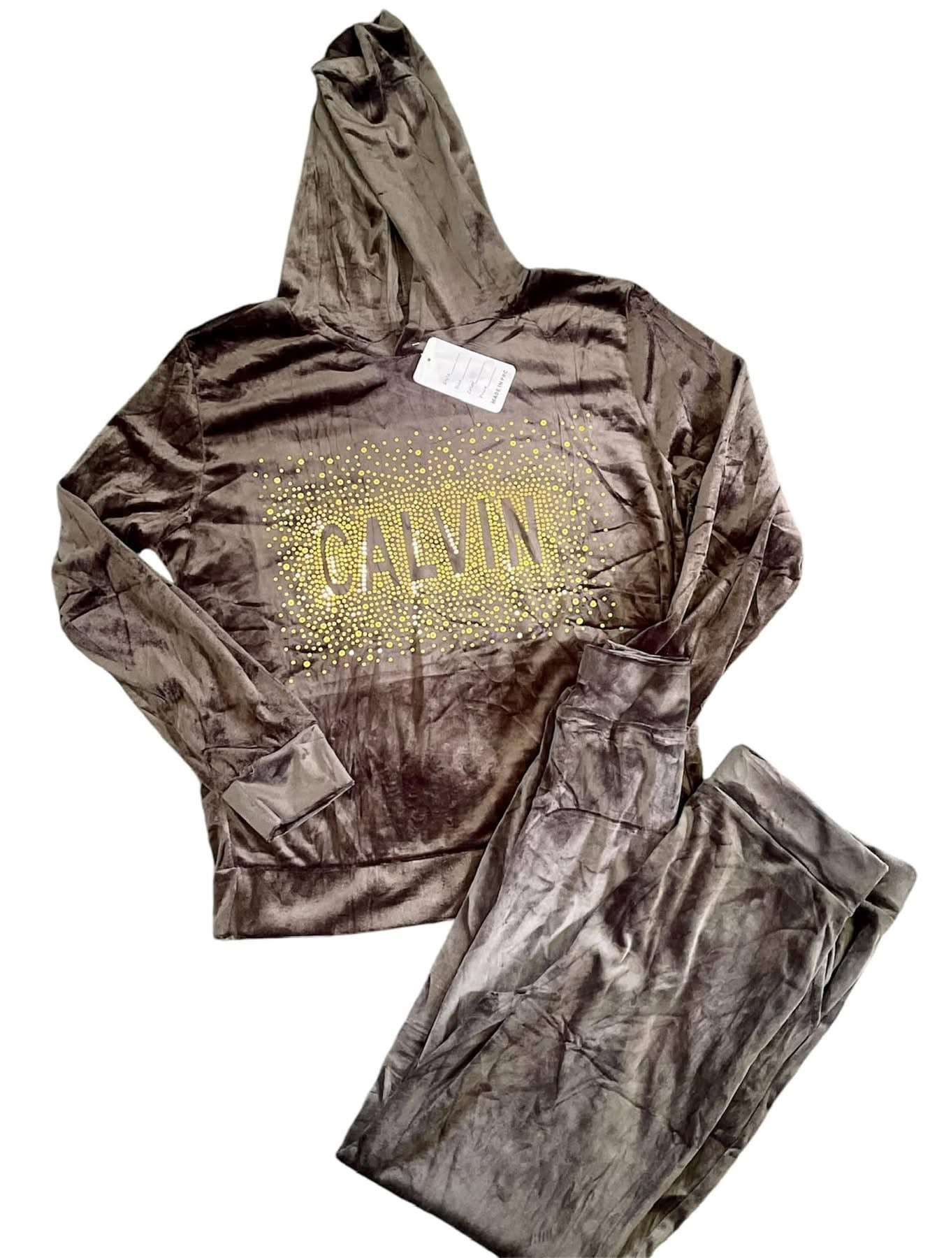 Women’s velvet tracksuit set