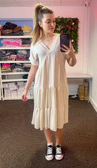 Women’s Tiered Smock Dress