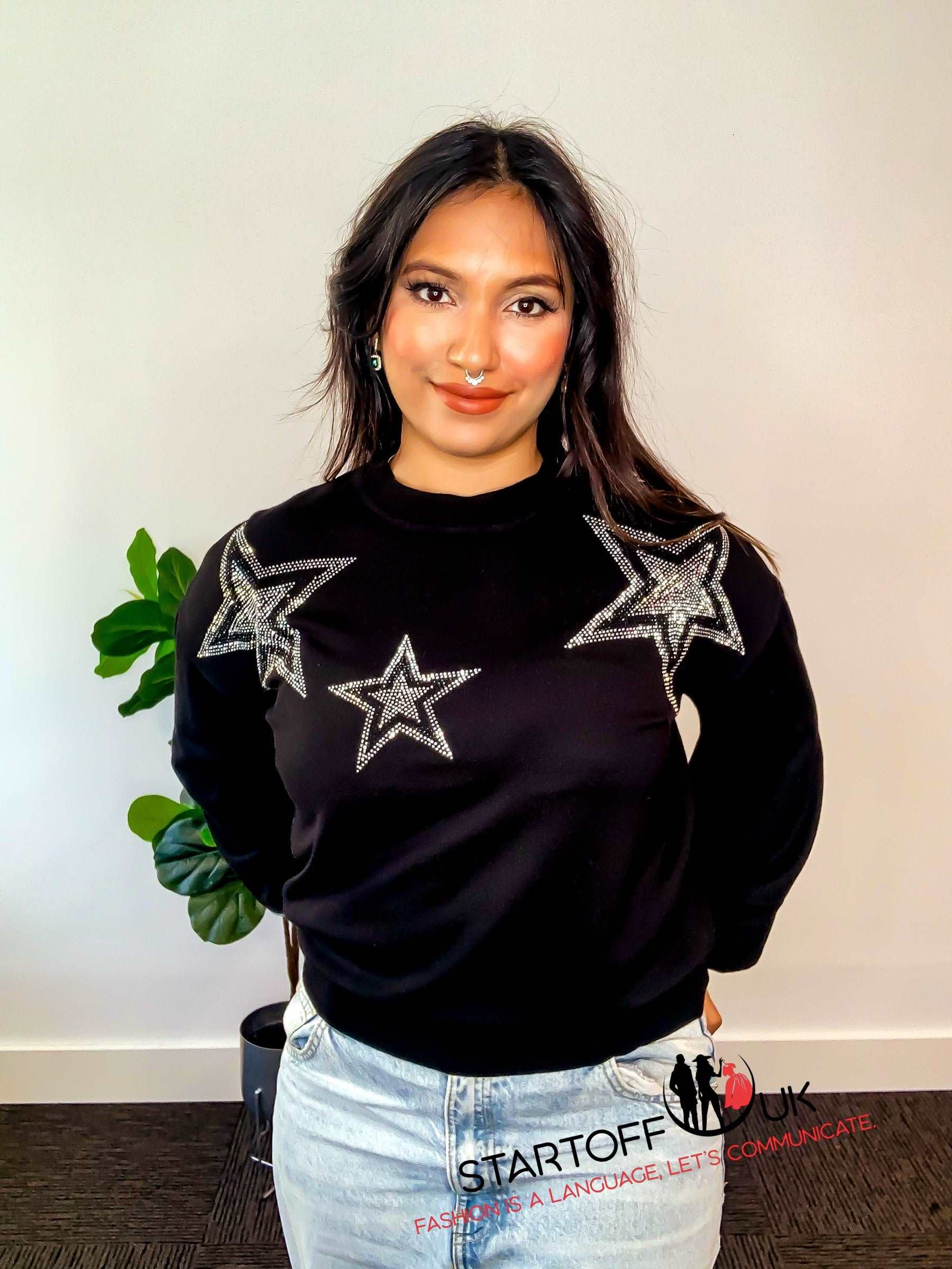 Women's Big Three Star Jumper