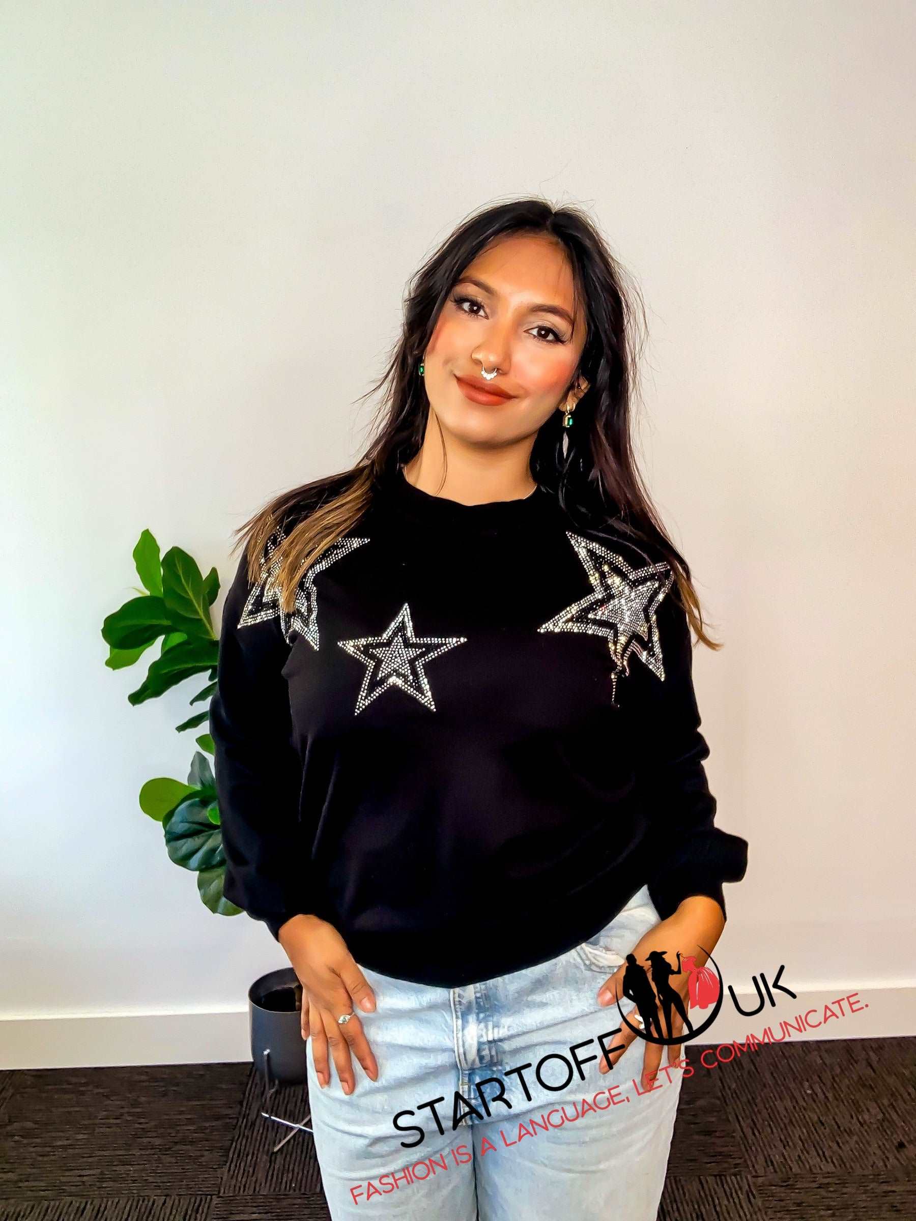 Women's Big Three Star Jumper