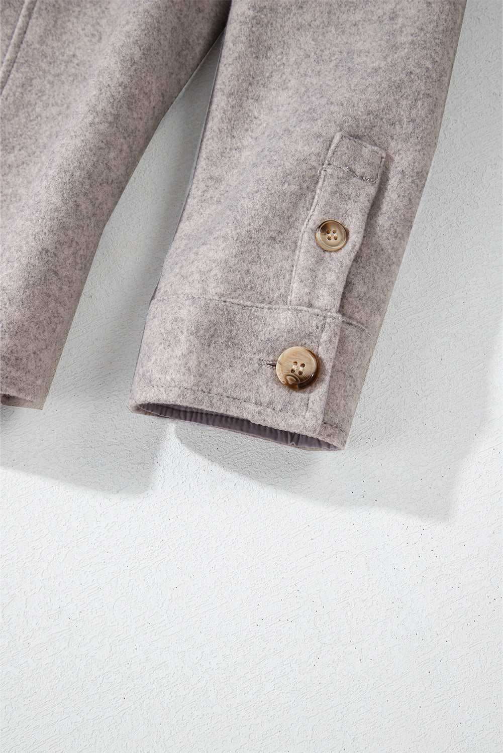 Shacket with Flap Pockets
