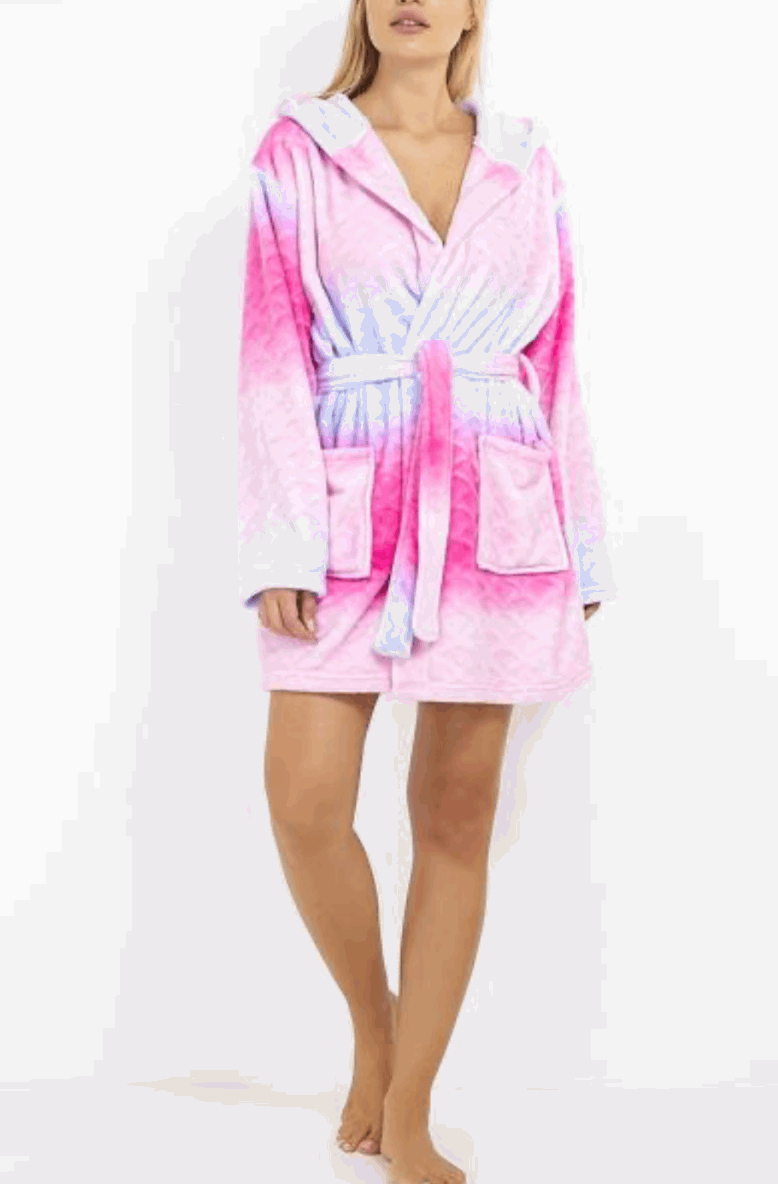 Tie Dye Dressing Gown - Startoff UK Boutique