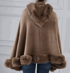 Women's hoodie Glitter Poncho - Startoff UK Boutique
