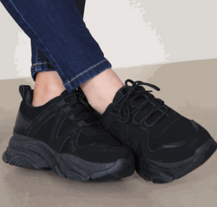  Sole Lace Up Trainers