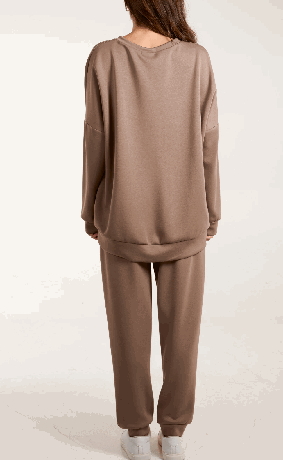 Leopard Mix Sweat Top and Trousers Set - Startoff UK Boutique