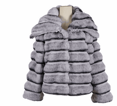 Faux Fur Puffer Jacket