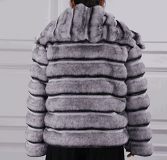 Faux Fur Puffer Jacket