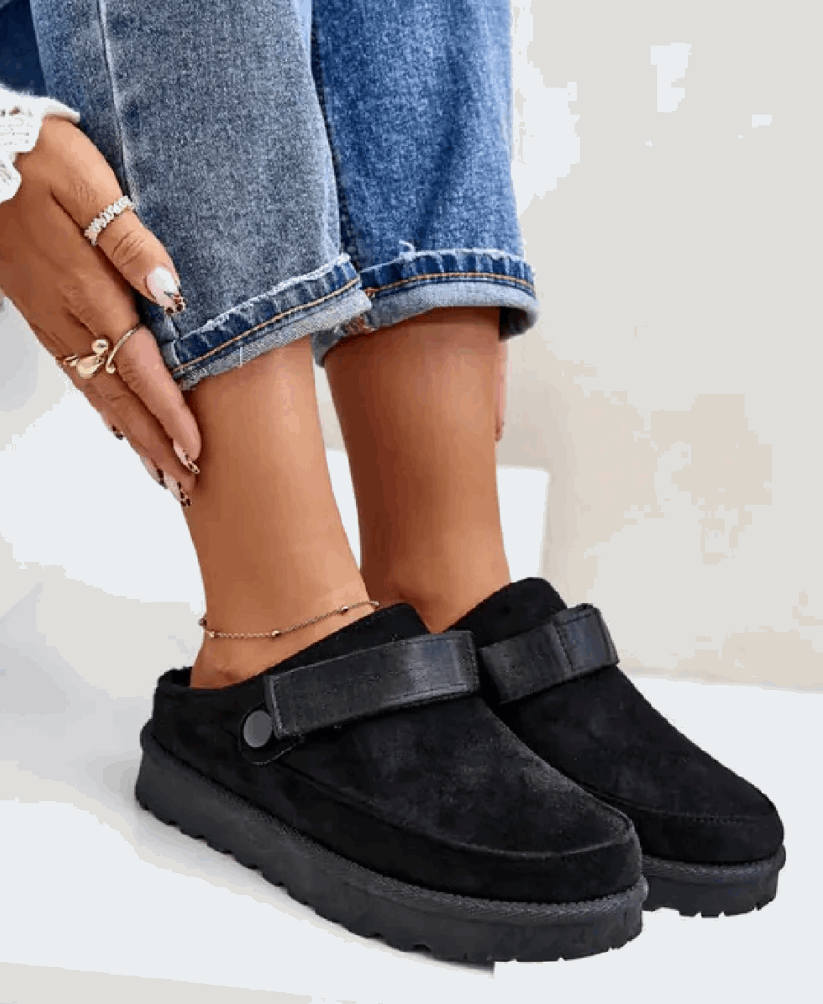 Suede Slip-Ons for Women