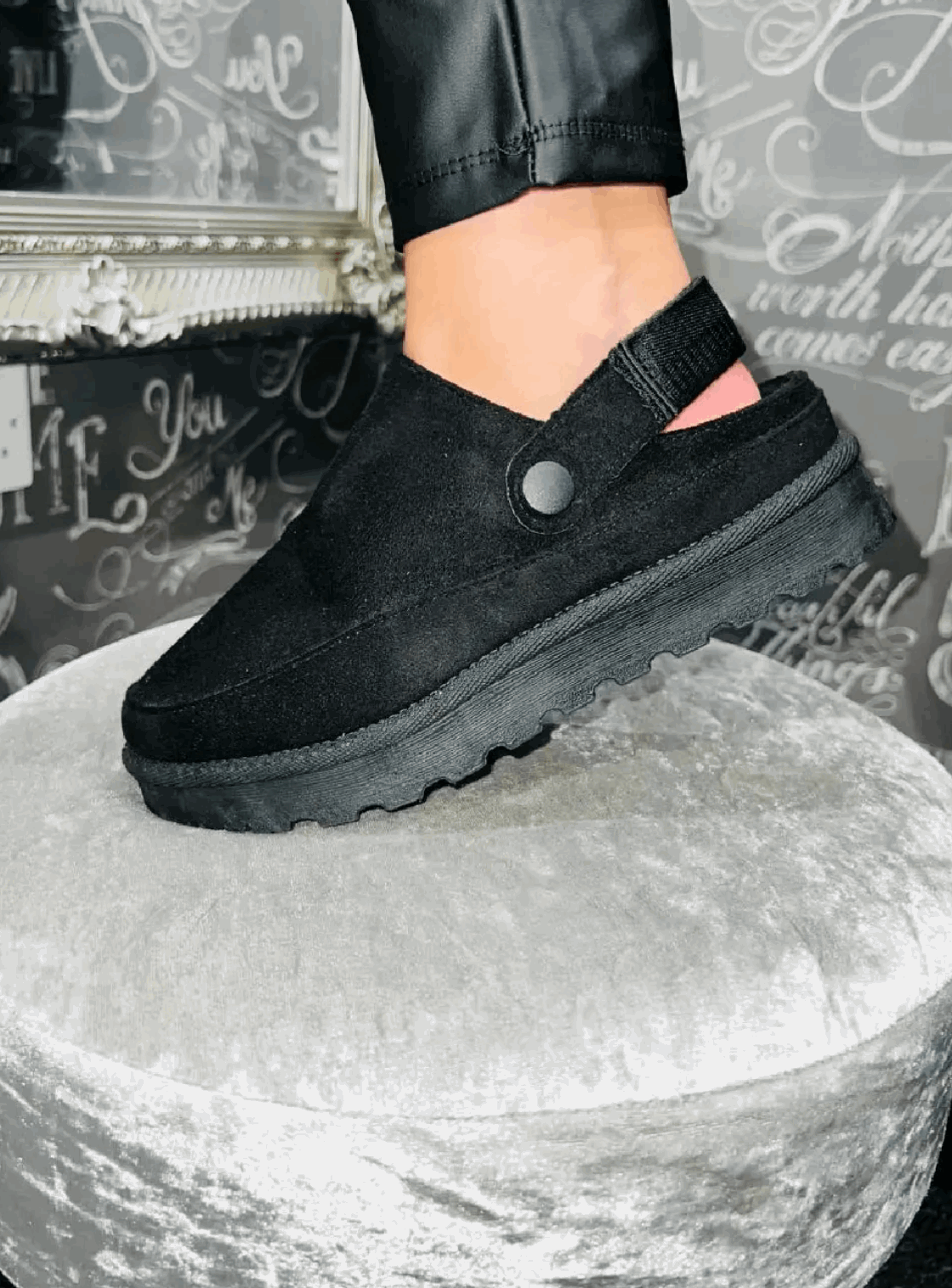 Suede Slip-Ons for Women