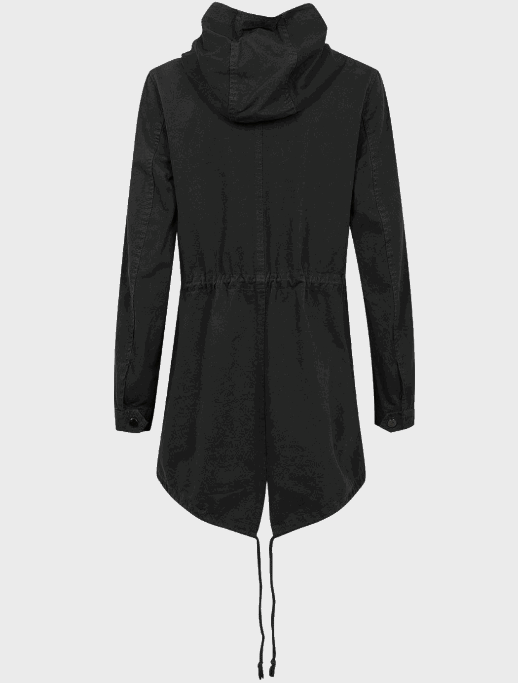 Cotton Twill Hooded Jacket