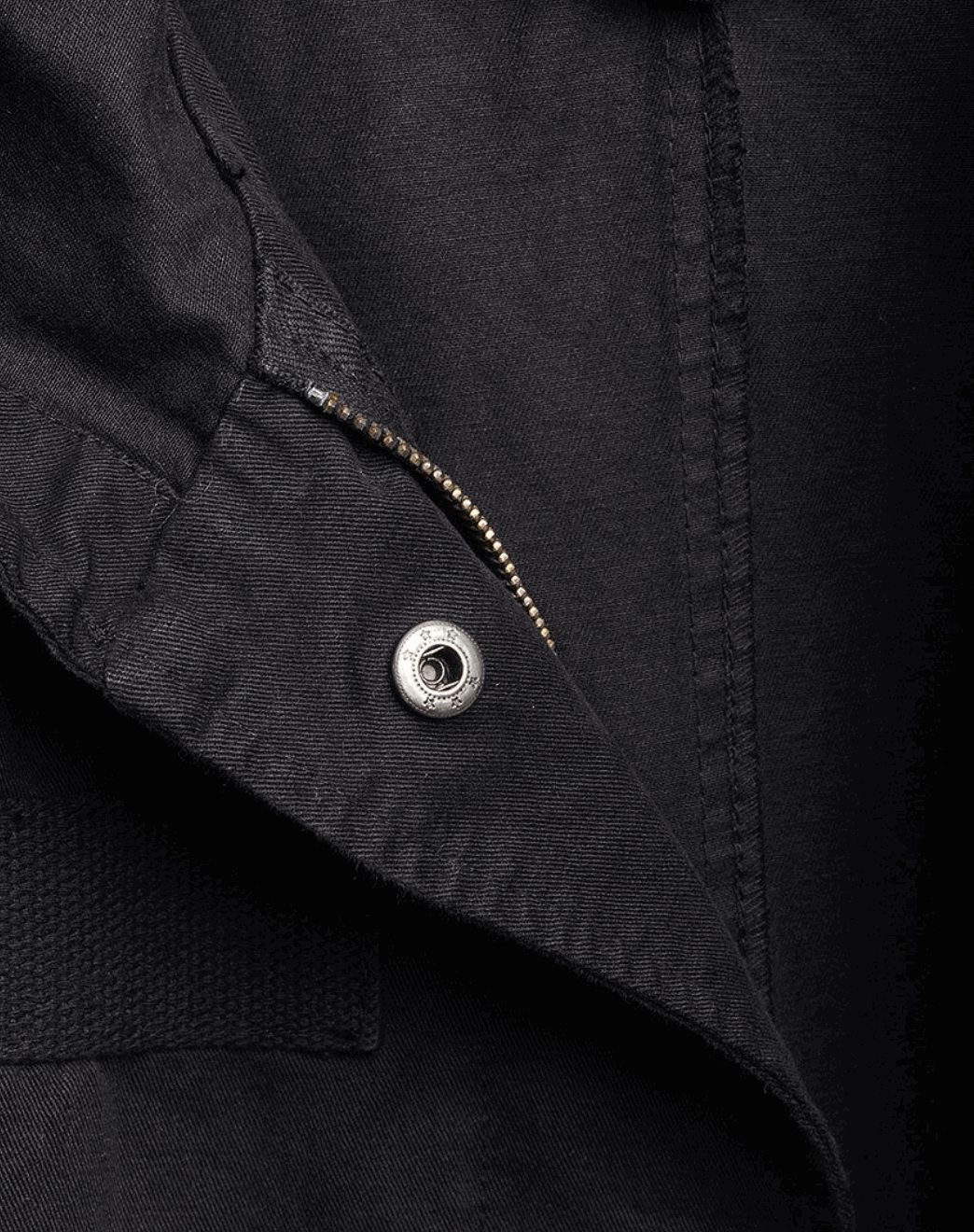 Cotton Twill Hooded Jacket