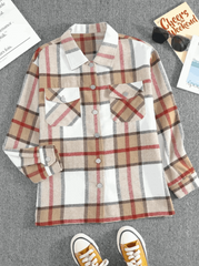 Checked Pattern Shacket