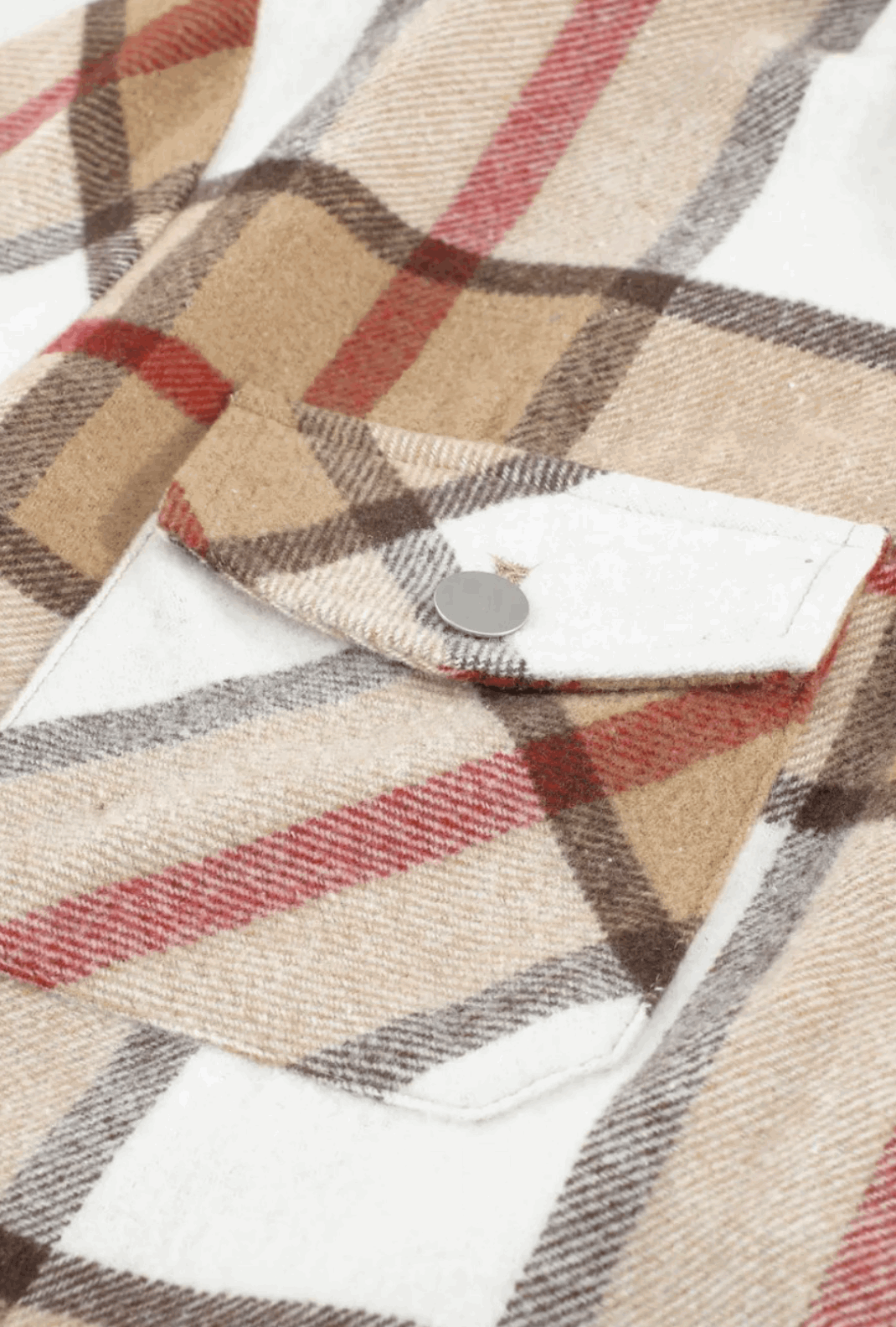 Checked Pattern Shacket