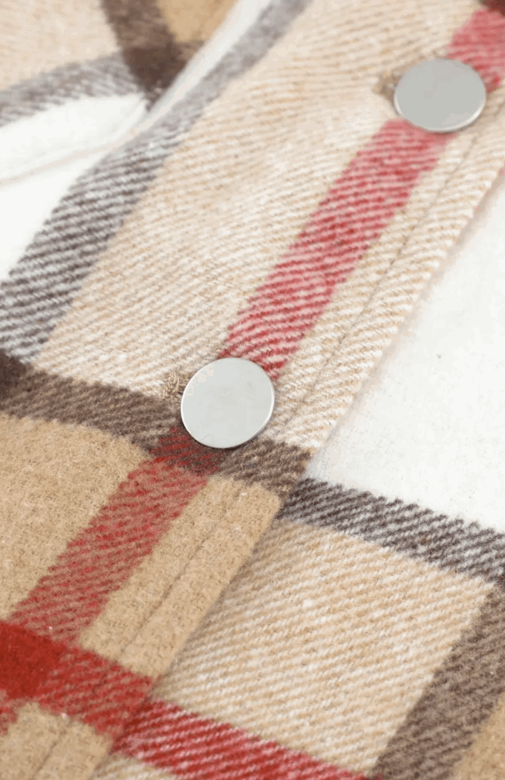Checked Pattern Shacket