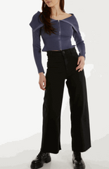 Ribbed Cotton Cardigan
