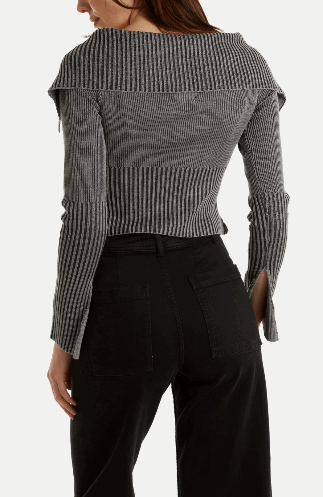 Ribbed Cotton Cardigan