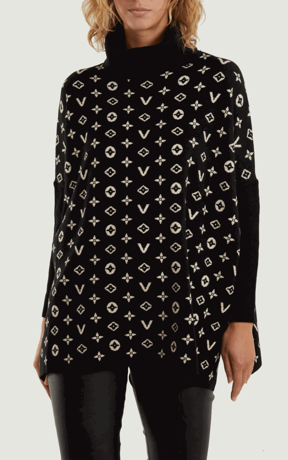 Stylish Poncho Jumper
