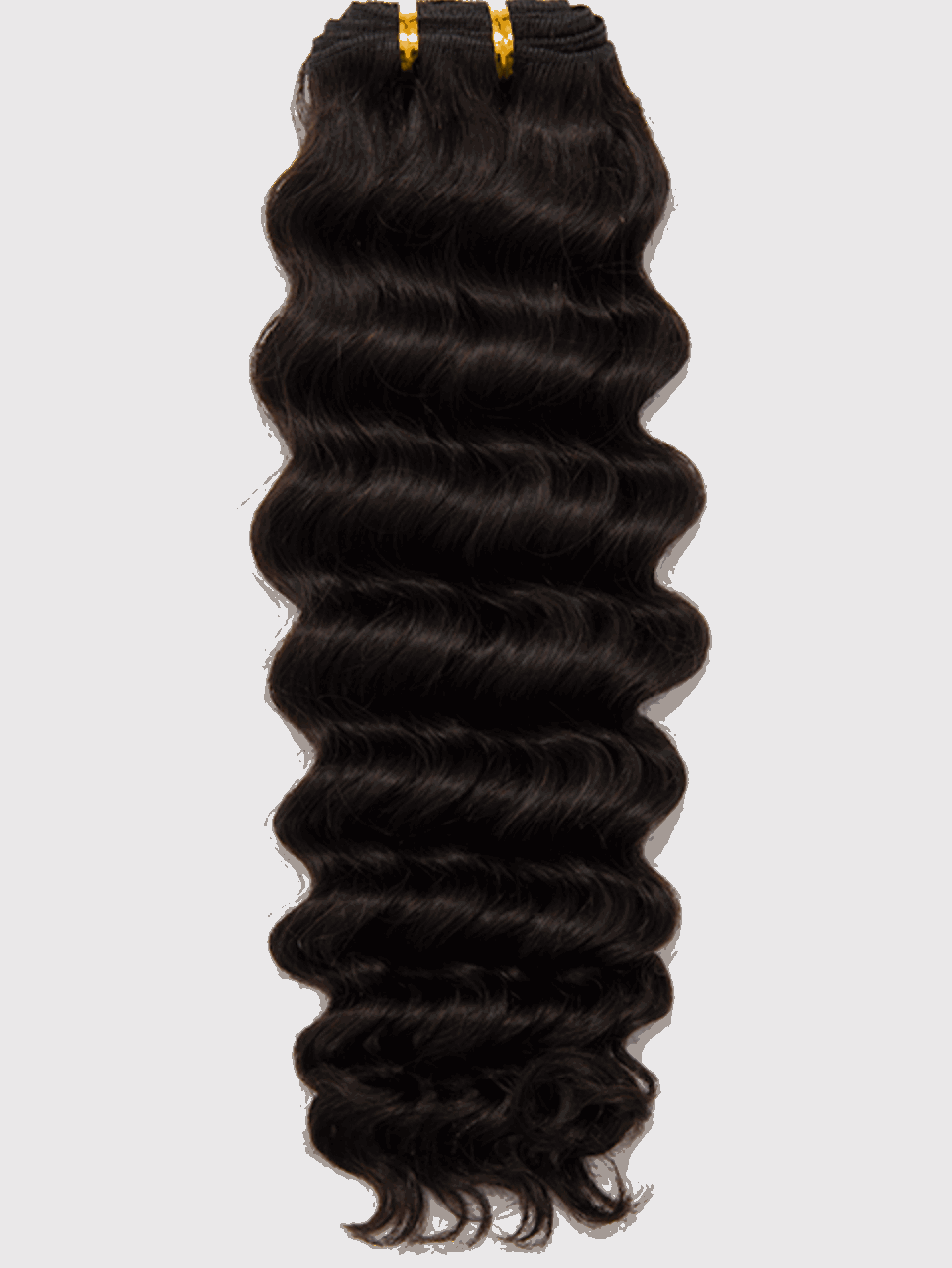 Virgin India Human Hair Weave Extension — Deep Wave 100g Bundle