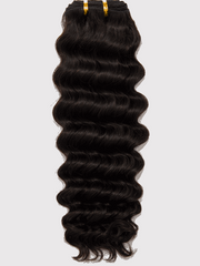 Virgin India Human Hair Weave Extension — Deep Wave 100g Bundle