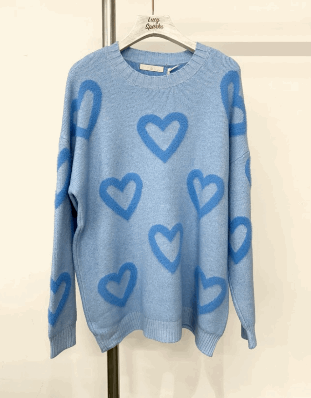 Chunky Heart Knit Jumper