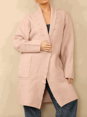 Tracey Pearl Detail Pocket Cardigan