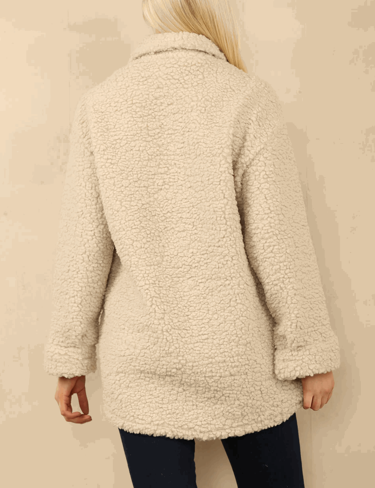 Trace Teddy Pocket Detail Shacket