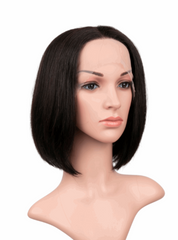 14inches Lace Front Human Hair Full Head Wig