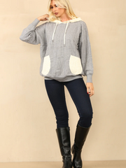 Alison Textured Hoodie