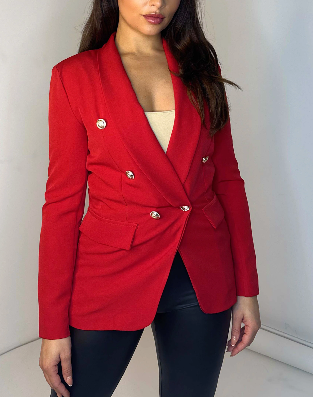 Candy Military Style Blazer